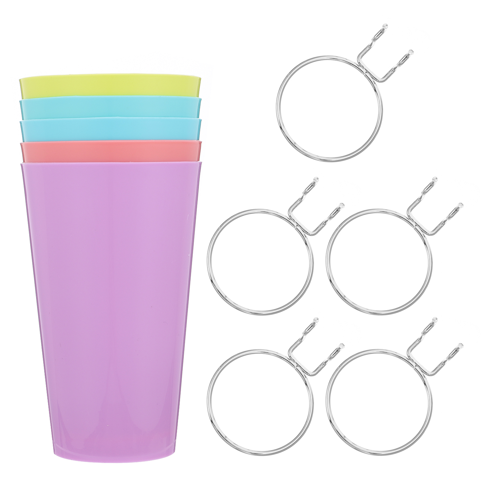 Pegboard Cup Racks Set 10 Sets Storage Cup Holders Pegboard Cup Racks