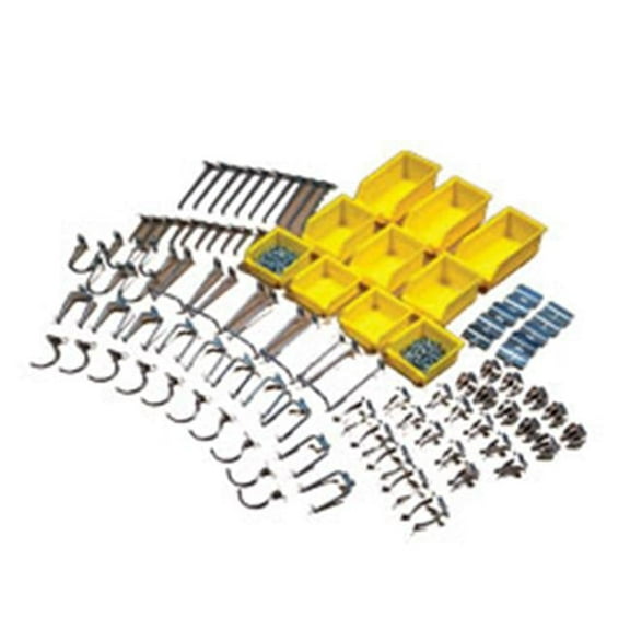 Pegboard Hooks - 95 piece Kit