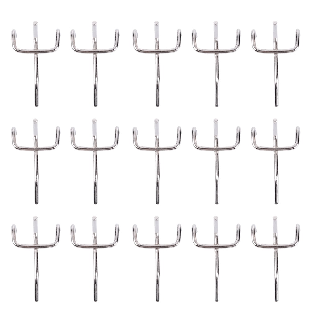 Pegboard Hooks Hooks Peg Wall Wire Hanger Metal Utility Bulk Hook Tool