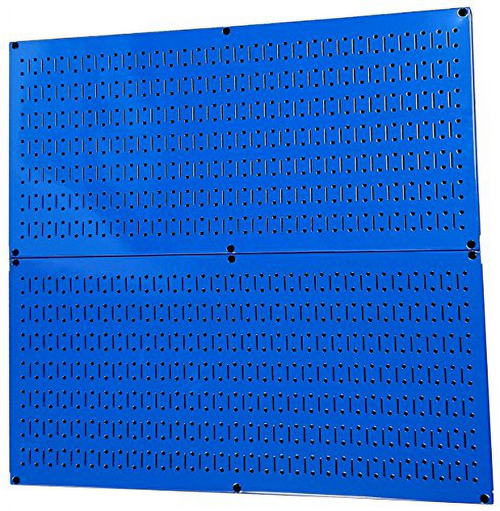 Pegboard Rack Steel Pegboard Pack Blue Peg Boards Two 32Inch X 16