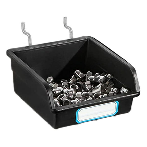 Pegboard Storage Box Peg Board Basket Stackable Nails Container Hangings Basket