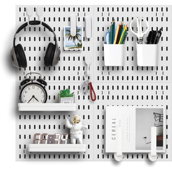 Storage System Image Pegboard Wall Organizer by Modular Peg Board Storage System for Wall ...