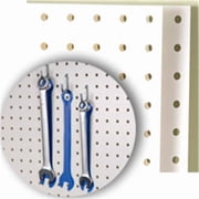 Pegboard - White PP 24 x 48 x 14 in.