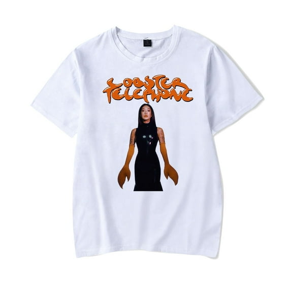 Peggy Gou Lobster Phone cotton T-shirt for both men and women casual fashion short-sleeved T-shirt