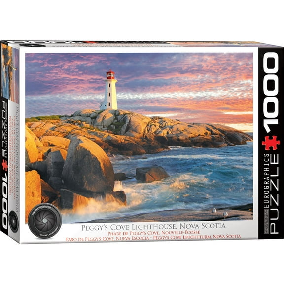 Peggy's Cove Lighthouse 1000-Piece Puzle