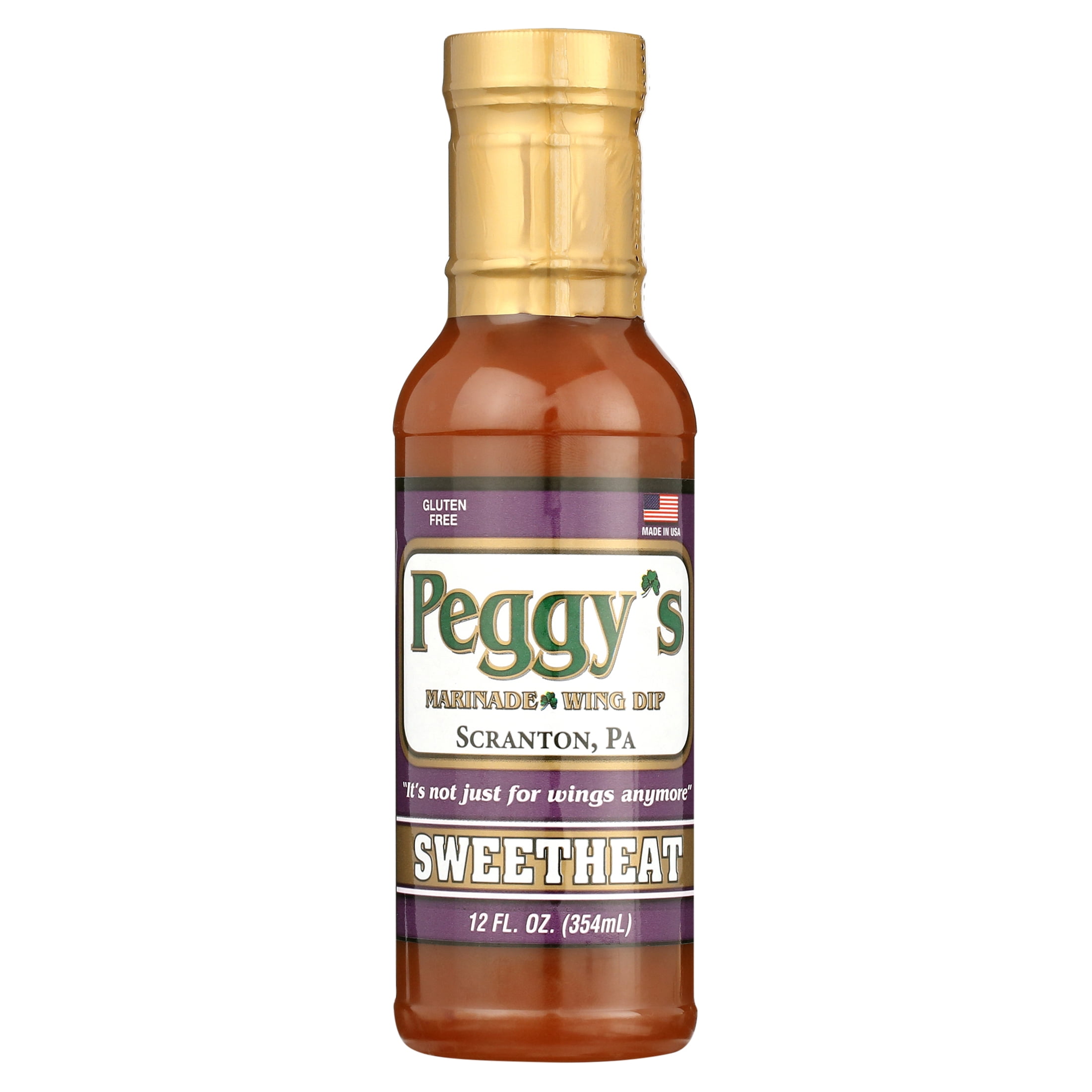 Peggy's Marinade & Dipping Sweet Heat 12 oz bottle