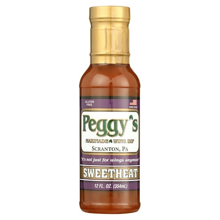 Peggy's Marinade & Dipping Sweet Heat 12 oz bottle
