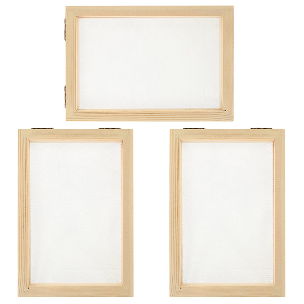 PeggyDoll 3Pcs Paper Making Frame DIY Paper Making Frame Paper Making ...