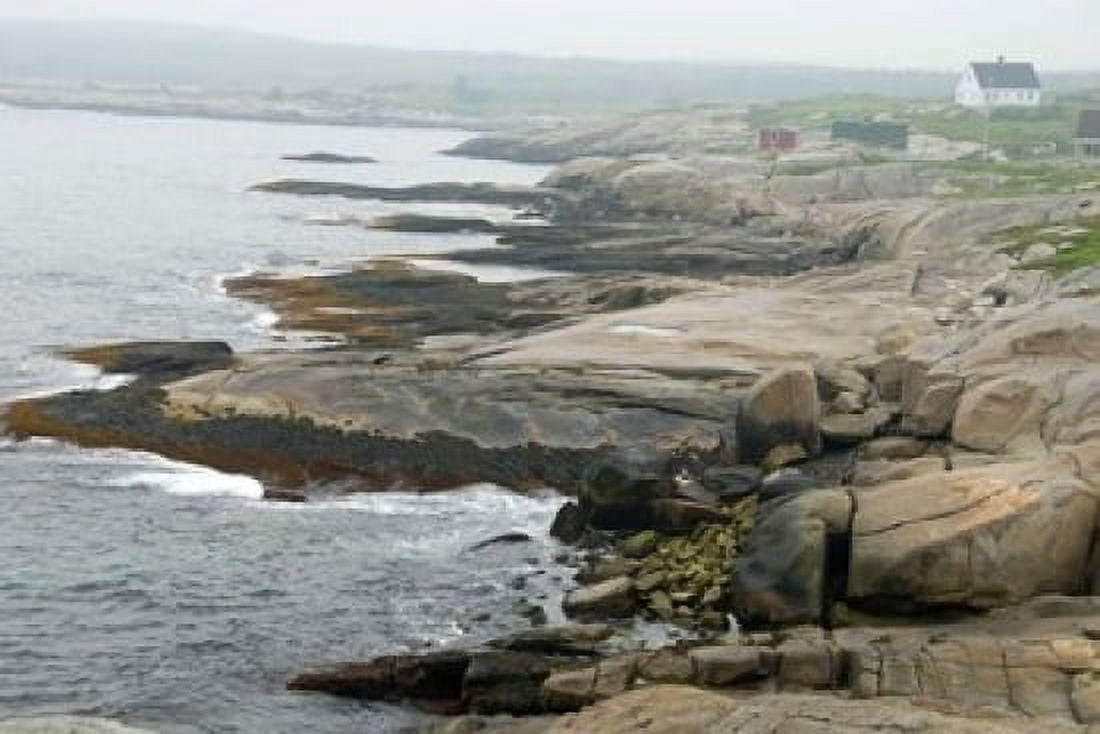 Peggys Cove Nova Scotia Canada Canvas Art - Cindy Miller Hopkins DanitaDelimont (26 x 18)