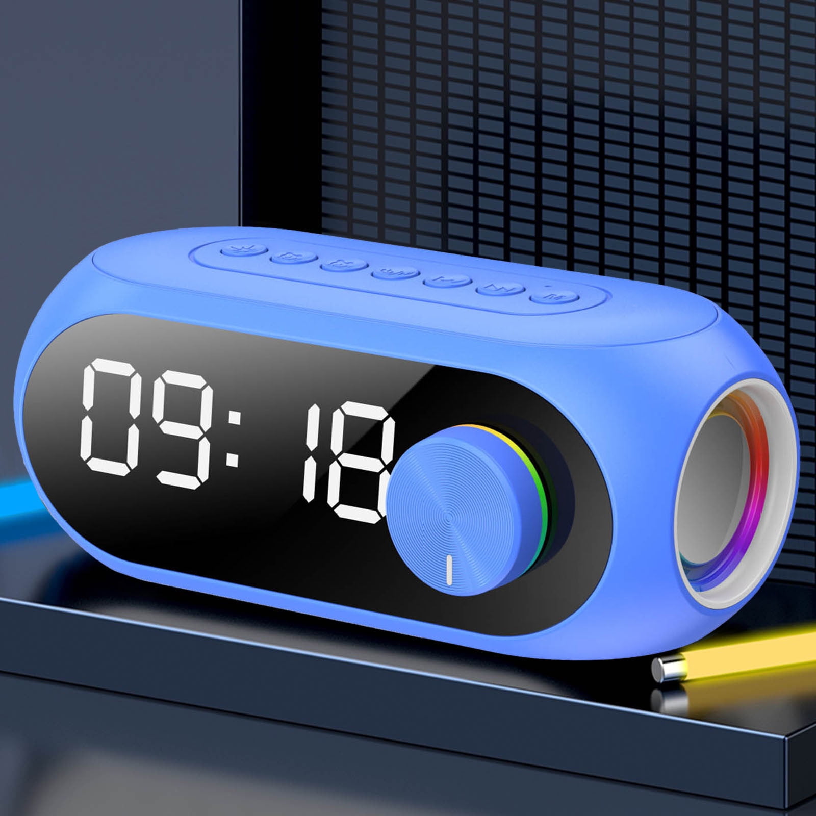 PeiBai DropProof Wireless Bluetooth Speaker Alarm Clock Good Sound