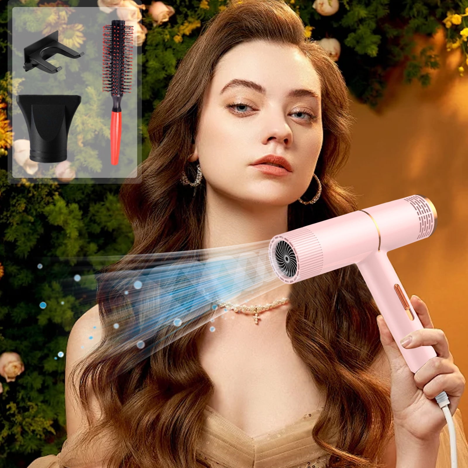 PeiBai Hair Dryers HighPower Electric Hair Dryers Travel Hair Dryers