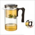 PeiBai Rodless Teapot Lazy Tea Set Tea Water Separation Cup Glass Inner