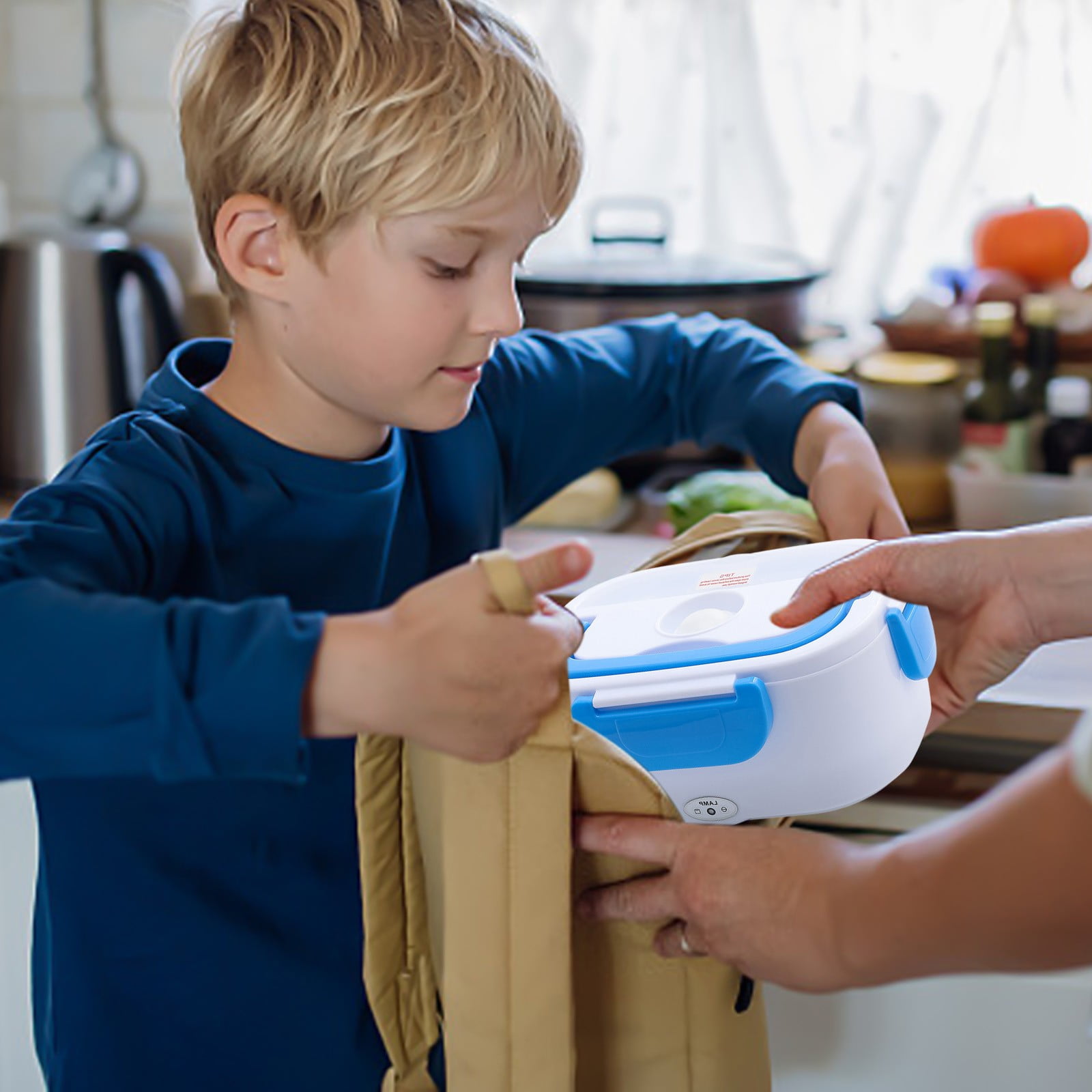 PeiBaiShun Electric Lunch Box Food Warmer- Portable Heated Lunch Box