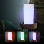 PeiBaiShun Tower Humidifier USB Home Bedroom Humidifier Office Car Seven Color Ambient Light Hydration Meter homelife led lights decorations