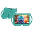 thumbnail image 1 of Peicheng 7inches Android 12.0 tablet for Kids with Case, 4GB(2+2Expand) RAM+32GB ROM(Can Expand Up to 512GB), Front 2.0MP+ Back 5.0MP Dual Cameras, 1024*600 IPS LCD, Green, 1 of 7
