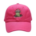 thumbnail image 1 of Peichun Mushroom Frog Embroidered Hats for Unisex Casual Cute Soft Top Adjustable Visor Baseball Cap for Outdoor Sports and Daily Wear Men Women Workout Peaked Cap RD2 One Size, 1 of 3