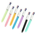 thumbnail image 1 of Peiiwdc 7Pcs Multicolored Pen 4-Color-in-1 Pen Retractable Ballpoint Pen, 1.0mm, Green, Blue,, 1 of 9