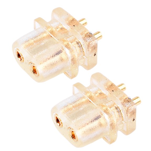 Peiiwdc Durability 0.78mm 2Pin /UE18 Female Socket Earphone Socket for Portable Devices Solid