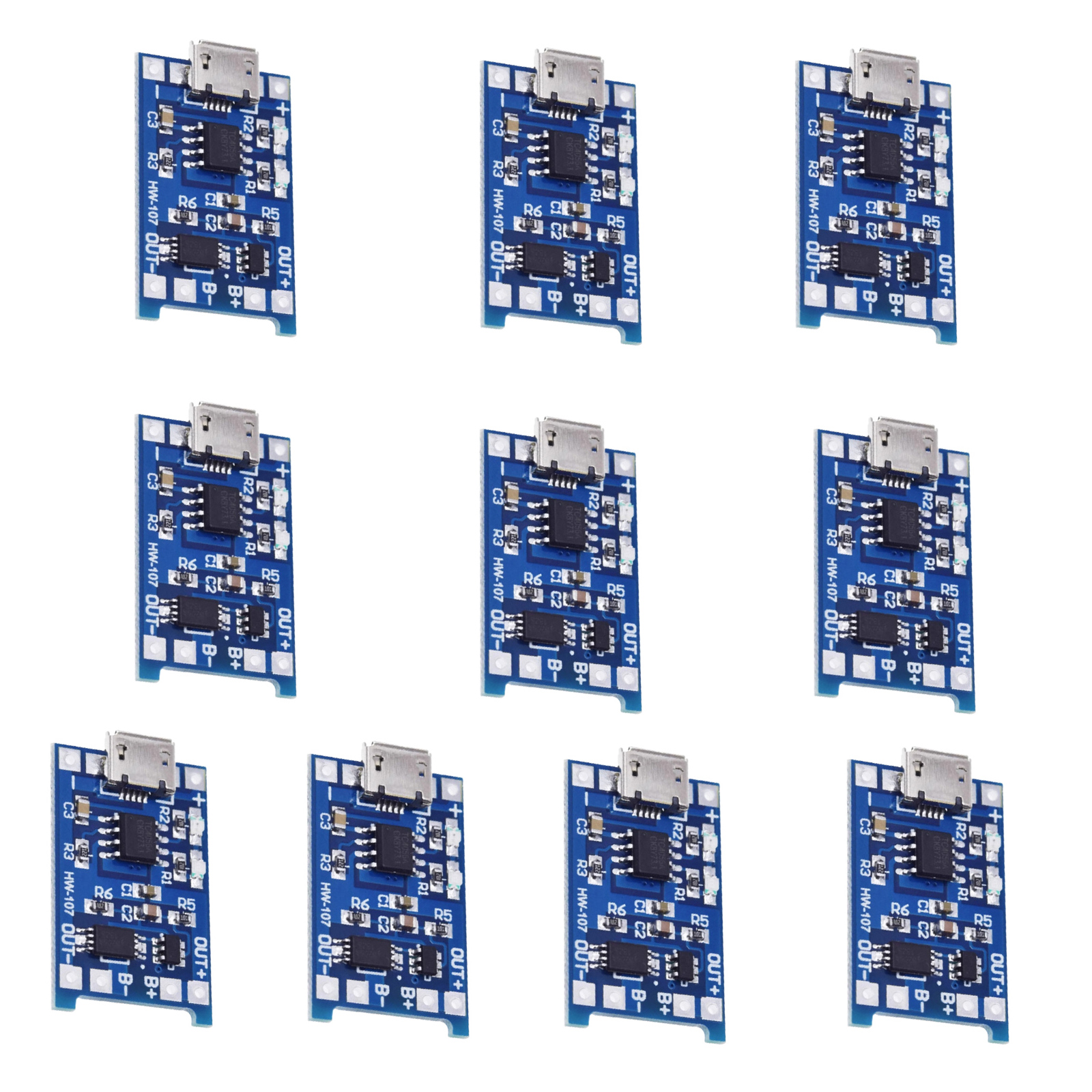 Charging Module Red Peiiwdc Pack Of 10 Charging Modules Type C Interfaces Charging Board ...