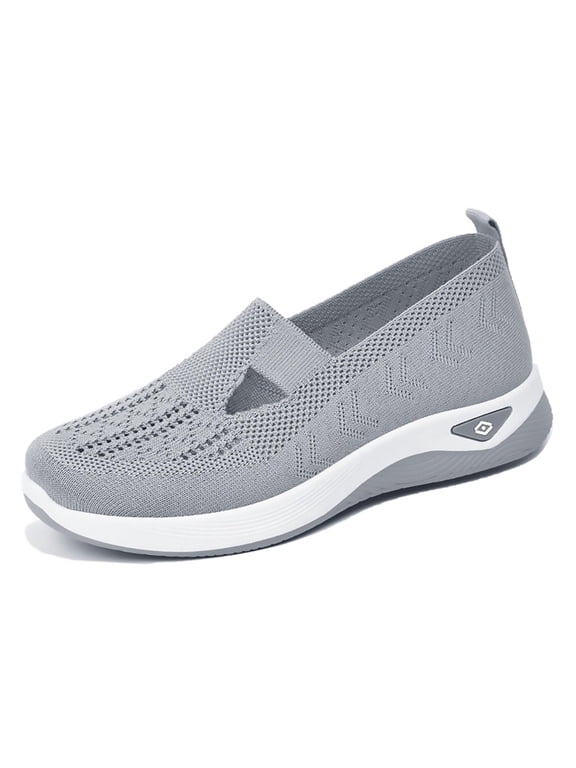 Peinaina Sneakers, Women's Slip On Sneakers, Wide Width, Orthopedic Walking Shoes, Breathable, Comfortable