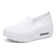 thumbnail image 1 of Peinaina Sneakers, Women's Slip-On Walking Sneakers with Air Cushion, Orthopedic Arch Support, Wide Fit, 1 of 6