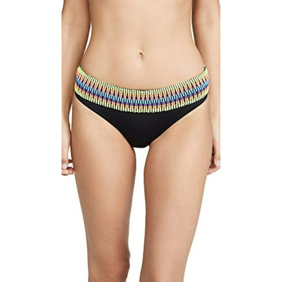 Peixoto Women's Zoni Bikini Bottoms, Black, XS