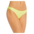 thumbnail image 1 of Peixoto Womens Bella Gingham Low-Rise Swim Bottom Separates, 1 of 2