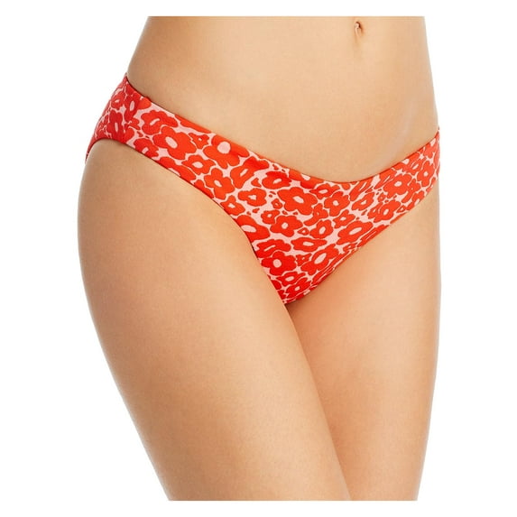 Peixoto Womens Bella Leopard Print Low-Rise Swim Bottom Separates