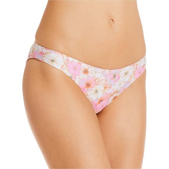 Peixoto Womens Bella Leopard Print Low-Rise Swim Bottom Separates