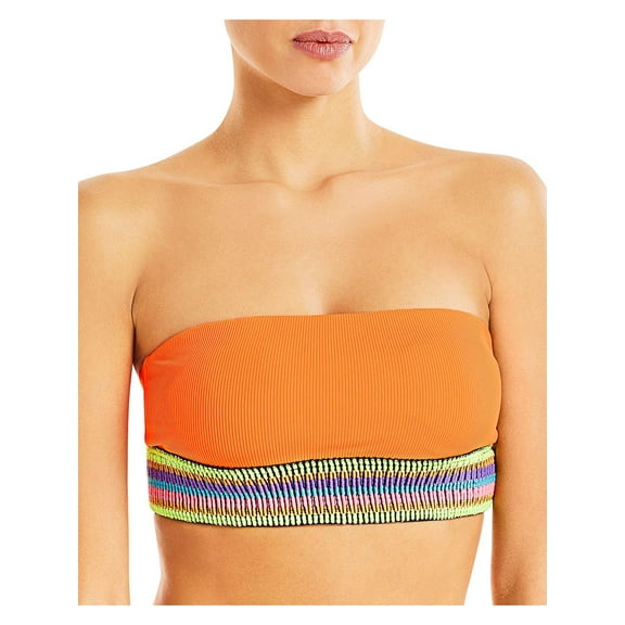 Peixoto Womens Kirra Strapless Bandeau Bikini Swim Top