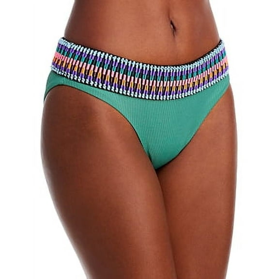 Peixoto Zoni Contrast Trim Bikini Bottom
