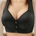 thumbnail image 1 of Pejock Bra for Women Plus Size 1PC Comfort Wirefree Everyday Bra Women Bra without Steel Rings Front Opening Buckle Gathering Bra Anti-Sagging Bra for Women Wireless Full-Coverage Bra, 1 of 3