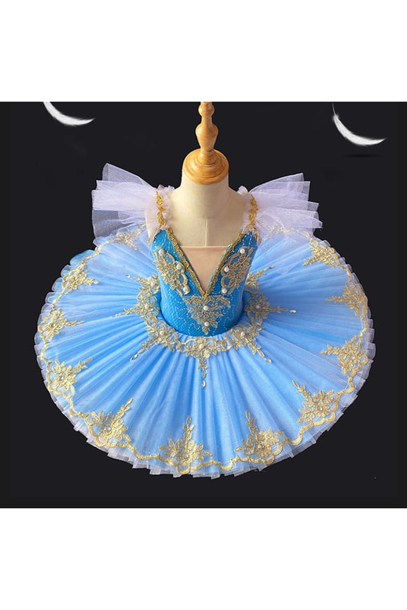 Girls Short Soft Gauze Breathable Princess Tutu Skirt with Mesh Pleated Design and Sparkles, Ideal for Birthday Parties, Daily Wear, Travel, and Holidays, Ages 1-14 Years