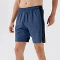 thumbnail image 1 of Pejock Men's 5-Inch Running Shorts with Color Block, Quick Dry Gym Shorts - Mesh Lined & 4-Way Stretch for Summer Training and Beach, 1 of 9