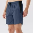 thumbnail image 1 of Pejock Men's 5-Inch Running Shorts with Color Block, Quick Dry Gym Shorts - Mesh Lined & 4-Way Stretch for Summer Training and Beach, 1 of 7