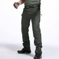 thumbnail image 1 of Pejock Men's Cargo Pants Work Wear Tactical Utility with Multiple Pockets, Relaxed Fit Polyester Cotton Blend for Outdoor Casual Daily Use, Big and Tall Sizes, 1 of 7