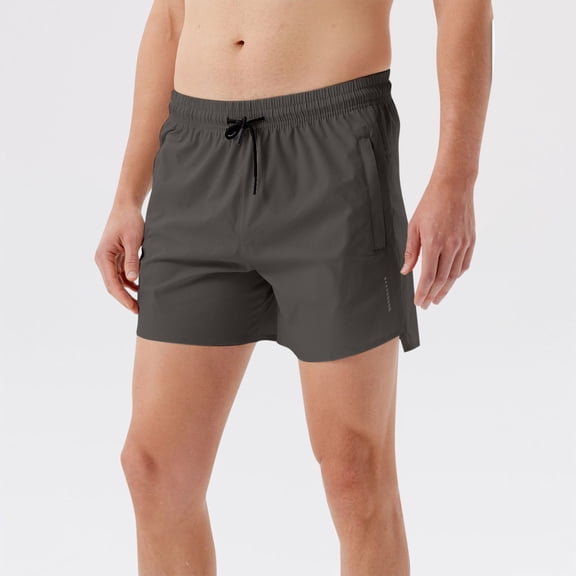 Pejock Men's Running Shorts 3-Pack with Mesh Liner, Quick Dry Reflective Gym Shorts - Seamless Edging & 4-Way Stretch for Summer Training