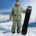 thumbnail image 1 of Pejock Men's Ski Jacket Winter Snowboard Windproof Thermal Insulated Warm Waterproof Breathable Jacket for Skiing Snowboarding Outdoor Sports, 1 of 9