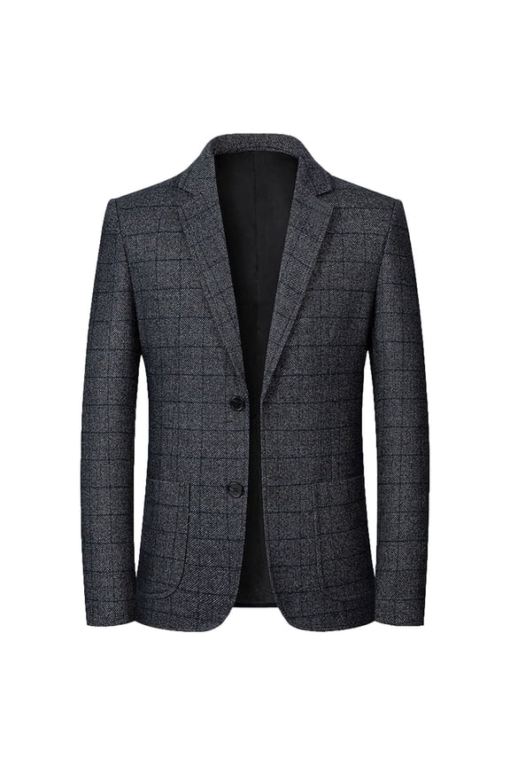 Mens Blazer Casual Sport Coats Slim Fit Button Down Suit Jacket Lightweight Sport Coats