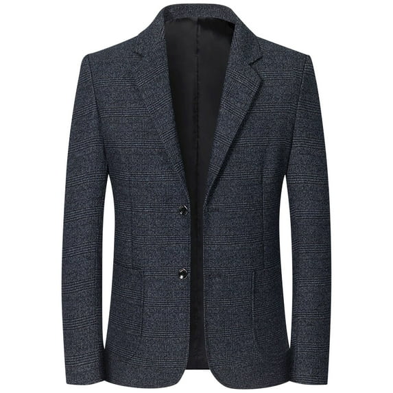 Pejock Mens Blazer Casual Sport Coats Slim Fit Button Down Suit Jacket Lightweight Sport Coats