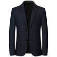 thumbnail image 1 of Pejock Mens Blazer Casual Sport Coats Slim Fit Button Down Suit Jacket Lightweight Sport Coats, 1 of 6