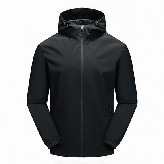 Pejock Mens Military Tactical Rain Jackets Winter Warm Fleece Softshell Hooded Raincoat Snowboard