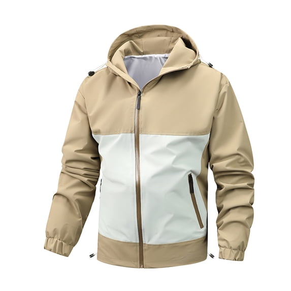 Pejock Mens Military Tactical Rain Jackets Winter Warm Fleece Softshell Hooded Raincoat Snowboard