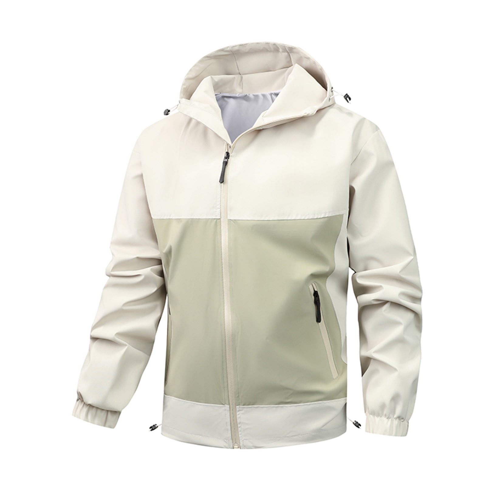 UVEASISHA Mens Fleece Lined Rain Jackets Waterproof Ski Snow