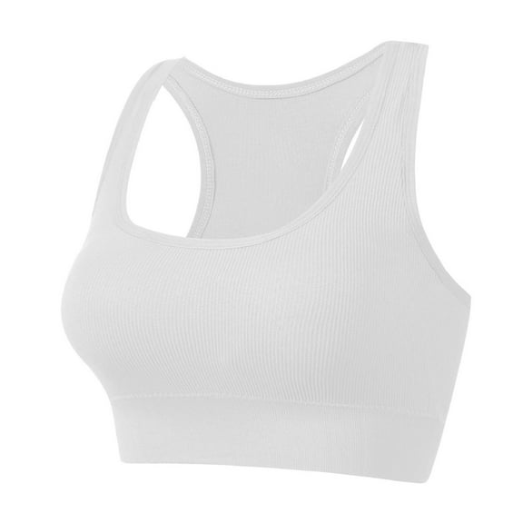 Pejock Racerback Sports Bras for Women Padded Seamless High Impact Support for Yoga Gym Workout Fitness