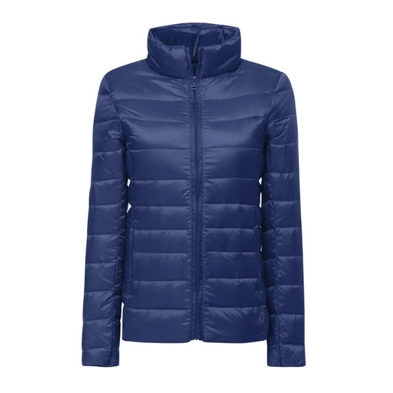 Pejock Women Winter Thicken Puffer Coat Solid Slim Loose Long Sleeve Bomber Short Parkas Jacket Outdoor Waterproof Warm Snow Down Jackets Zip Puffer Jacket Pockets Baggy Short Down Coats Jackets