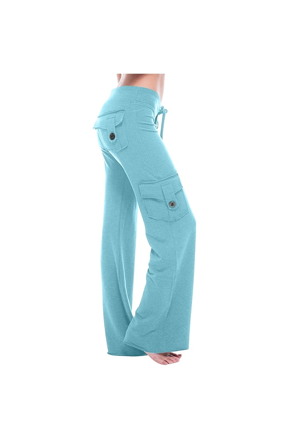 Women's Bootcut Yoga Pants, Wicking High Waist Workout Leggings, Bootleg Tummy Control Cargo Pants, Plus Size Workout Lounge Pants, Stretch Work Business Casual Slacks for Women Bootcut Office