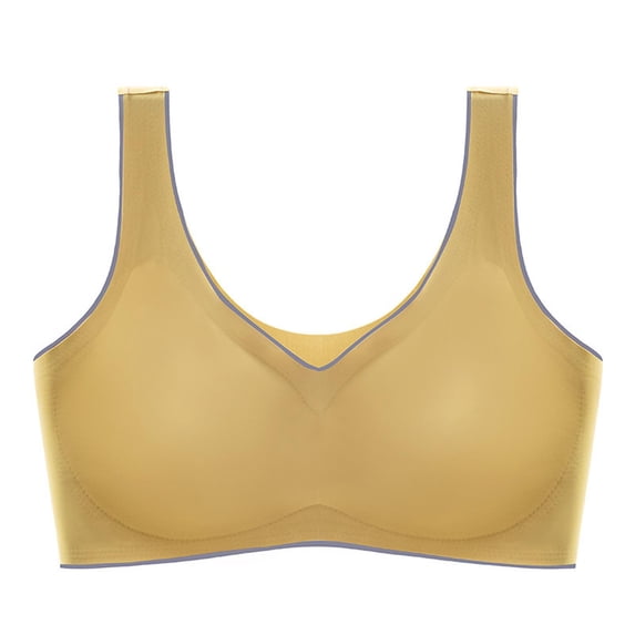 Pejock Women's Plus Size Ultimate Lift Wireless Full-coverage Bra Support Bra Seamless Wireless Bras