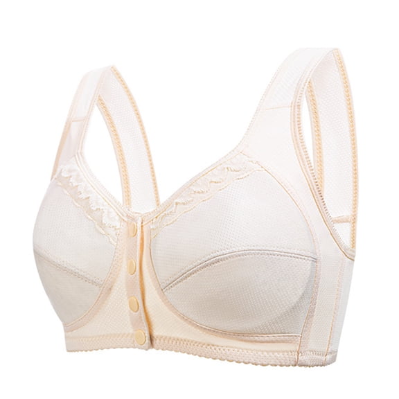Pejock Women's Underwire Support Bra, Breathable Comfort Seamless Lightweight Full Coverage for Everyday Wear