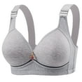 thumbnail image 1 of Pejock Womens Plus Size Bra Super Soft Smooth Wireless Lightly Lined Comfort Bra Full Coverage Everyday Bras, 1 of 5